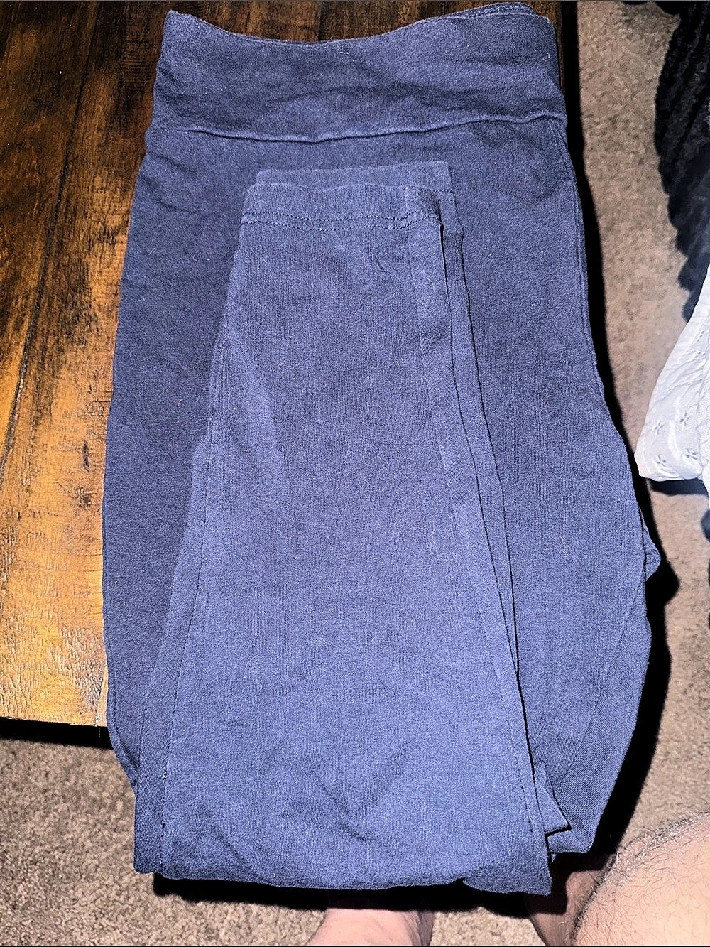 Terra & Sky Women's Plus High Rise Leggings Blue 2X
